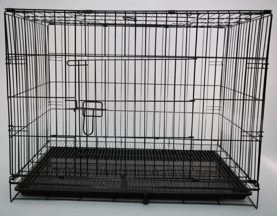 картинка YD100-4 Клетка для животных с двумя дверцами 89*60*69 от магазина ХВОСТПРОМ